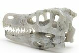 Carved Labradorite Dinosaur Skull #218489-5